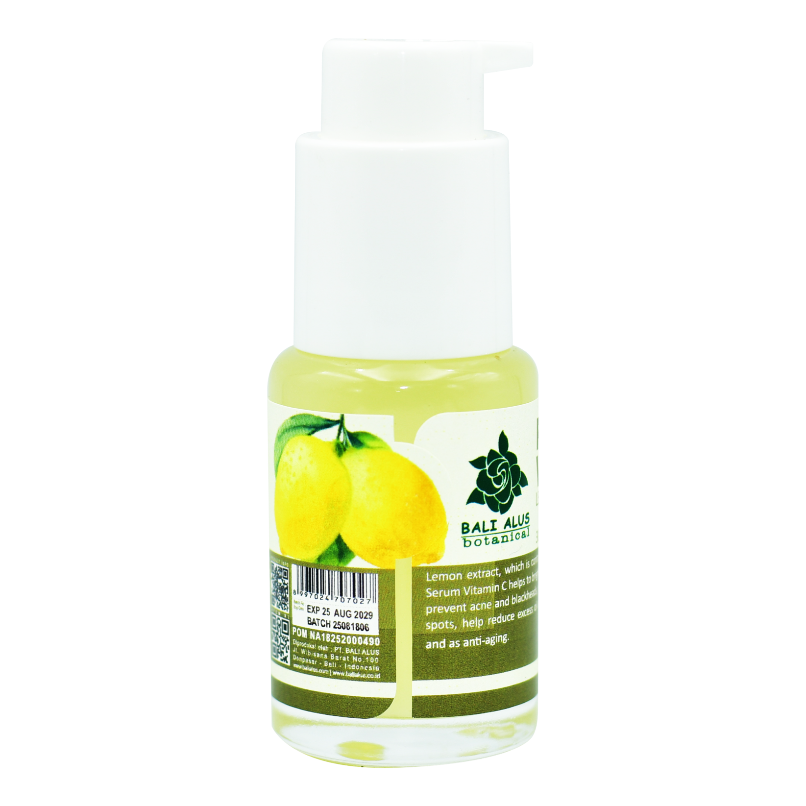Face Serum Vitamin C Lemon 30 mL - Image 2